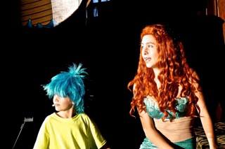 As Ariel in The Little Mermaid June 2013